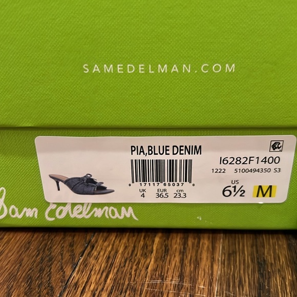 Sam Edelman Pia in Blue Denim - Picture 2 of 6